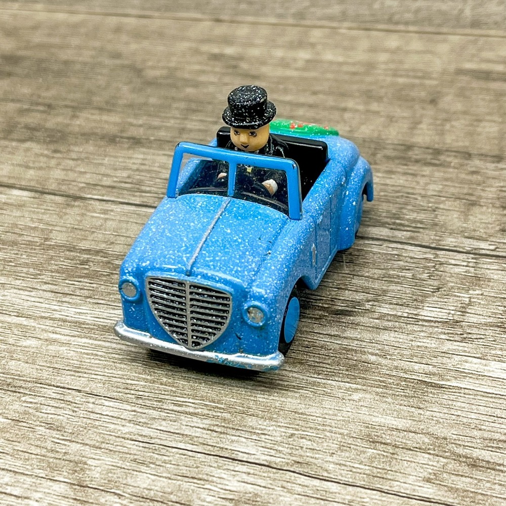 Thomas & Friends Sir Topham Hatt Blue Car Take Along Diecast 2008 Learning Curve